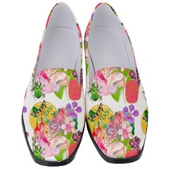 Bunch Of Flowers Women s Classic Loafer Heels by Sparkle