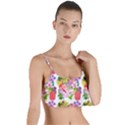 Bunch Of Flowers Layered Top Bikini Top  View1