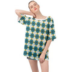 Digitalart Oversized Chiffon Top by Sparkle