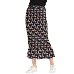 Digitalart Maxi Fishtail Chiffon Skirt