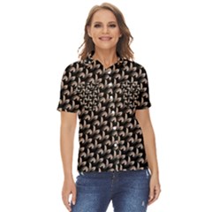 Digitalart Women s Short Sleeve Double Pocket Shirt