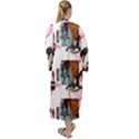 Modern Art Maxi Velour Kimono View2