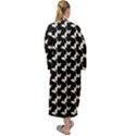 Butterfly Maxi Velour Kimono View2