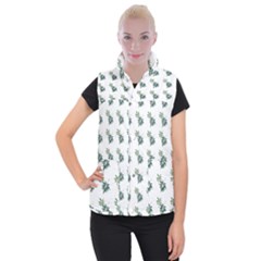 Tropical Women s Button Up Vest by Sparkle