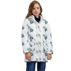 Tropical Kid s Hooded Longline Puffer Jacket by Sparkle