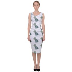 Tropical Sleeveless Pencil Dress by Sparkle