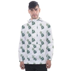 Tropical Men s Front Pocket Pullover Windbreaker by Sparkle