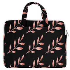 Spring Leafs Macbook Pro 16  Double Pocket Laptop Bag  by Sparkle