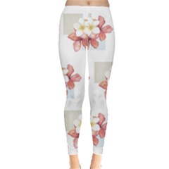 Floral Leggings  by Sparkle