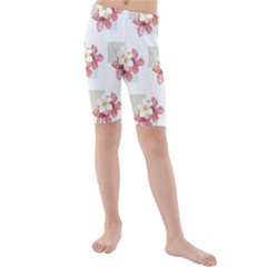 Floral Kids  Mid Length Swim Shorts by Sparkle