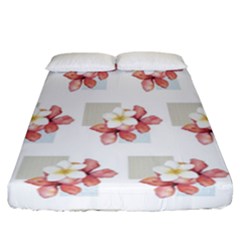 Floral Fitted Sheet (california King Size) by Sparkle