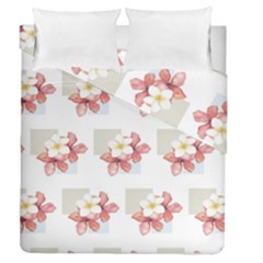 Floral Duvet Cover Double Side (queen Size) by Sparkle