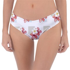 Floral Reversible Classic Bikini Bottoms by Sparkle