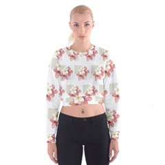 Floral Cropped Sweatshirt