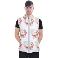 Floral Men s Puffer Vest