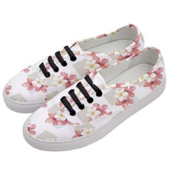 Floral Women s Classic Low Top Sneakers by Sparkle