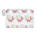 Floral Canvas Cosmetic Bag (Large) View1