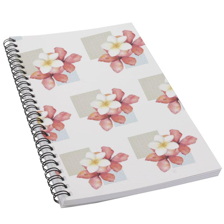 Floral 5.5  x 8.5  Notebook