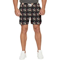 Cat Pattern Men s Runner Shorts by Sparkle