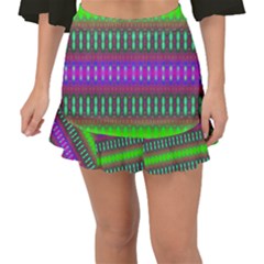 Alienate Me Fishtail Mini Chiffon Skirt by Thespacecampers