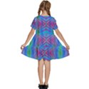 Beam Me Up Kids  Short Sleeve Tiered Mini Dress View4