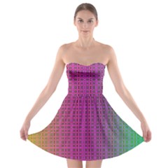 Bismuth Flow Strapless Bra Top Dress