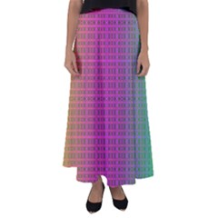 Bismuth Flow Flared Maxi Skirt