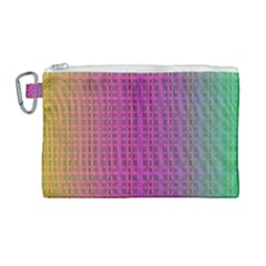 Bismuth Flow Canvas Cosmetic Bag (large) by Thespacecampers