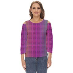 Bismuth Flow Cut Out Wide Sleeve Top