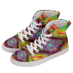 Blast Off Women s Hi-top Skate Sneakers by Thespacecampers