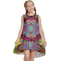 Blast Off Kids  Frill Swing Dress by Thespacecampers