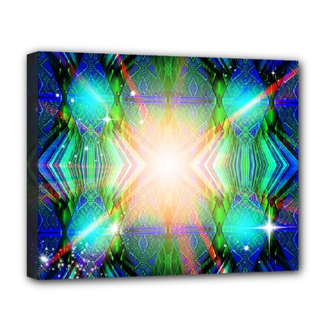 Blastamine Deluxe Canvas 20  X 16  (stretched) by Thespacecampers