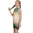 Blastamine Kids  Halter Collar Waist Tie Chiffon Dress View2