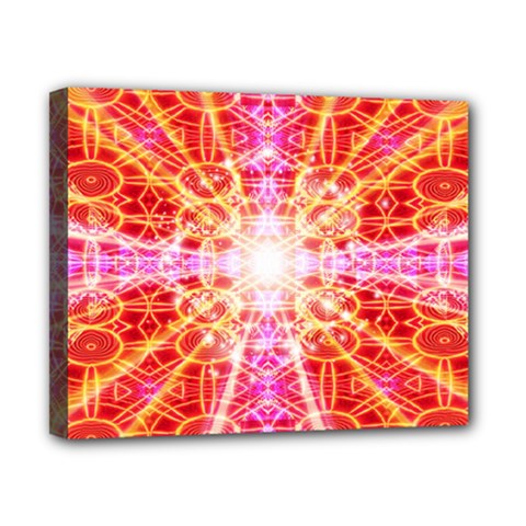 Bursting Energy Canvas 10  X 8  (stretched) by Thespacecampers