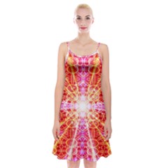 Bursting Energy Spaghetti Strap Velvet Dress by Thespacecampers