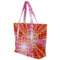 Bursting Energy Zip Up Canvas Bag by Thespacecampers