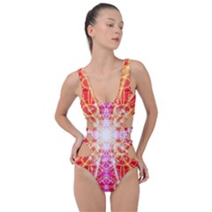 Bursting Energy Side Cut Out Swimsuit by Thespacecampers