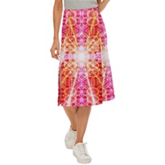 Bursting Energy Midi Panel Skirt by Thespacecampers