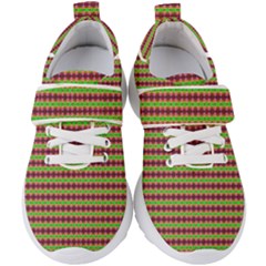 Claus And Effect Kids  Velcro Strap Shoes by Thespacecampers