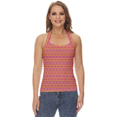 Creamsicle Experience Basic Halter Top