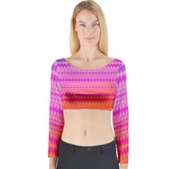 Daydreams Long Sleeve Crop Top by Thespacecampers