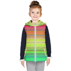 Disco Jesus Kids  Hooded Puffer Vest by Thespacecampers