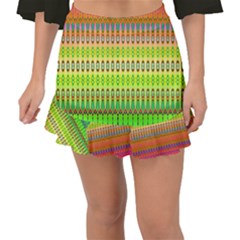 Disco Jesus Fishtail Mini Chiffon Skirt by Thespacecampers