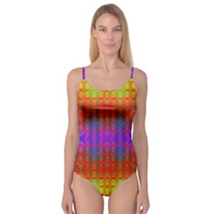 Electric Sunset Camisole Leotard  by Thespacecampers