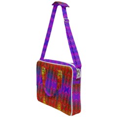 Electric Sunset Cross Body Office Bag by Thespacecampers