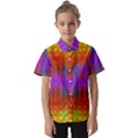 Electric Sunset Kids  Short Sleeve Shirt View1