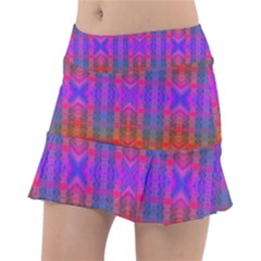 Electric Sunset Classic Tennis Skirt by Thespacecampers