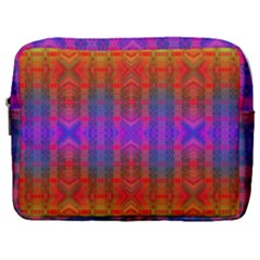 Electric Sunset Make Up Pouch (large) by Thespacecampers