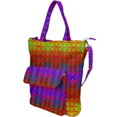 Electric Sunset Shoulder Tote Bag by Thespacecampers