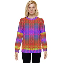 Electric Sunset Hidden Pocket Sweatshirt